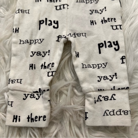 Wonder Nation Pants Cream Black - Picture 7 of 9